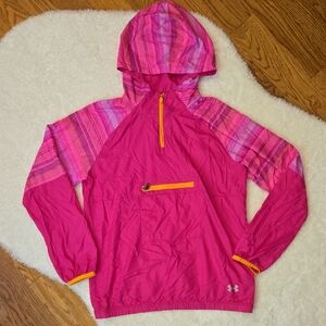 Under Armour Pink Lightweight Jacket, Girls XL, Great Condition